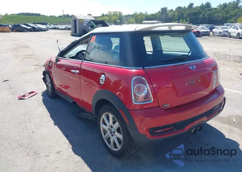 2011 Mini Cooper S из США, поврежденный, VIN WMWSV3C53BTY13270